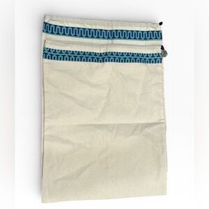 Two Tory Burch Drawstring Bags